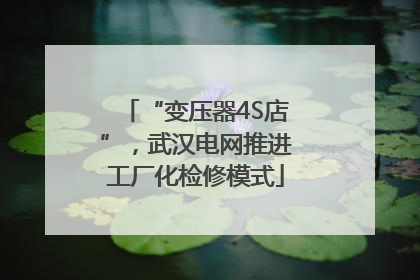 “变压器4S店”，武汉电网推进工厂化检修模式