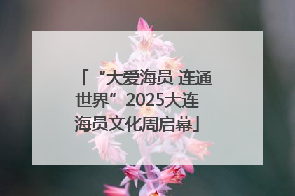 “大爱海员 连通世界”2025大连海员文化周启幕