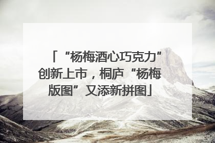 “杨梅酒心巧克力”创新上市，桐庐“杨梅版图”又添新拼图