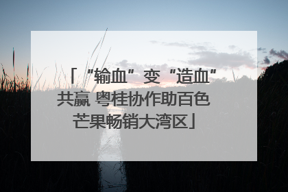 “输血”变“造血”共赢 粤桂协作助百色芒果畅销大湾区