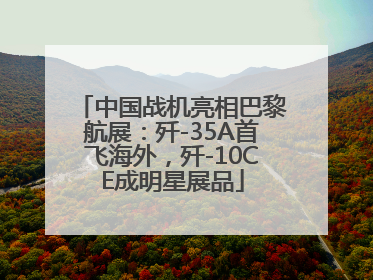 中国战机亮相巴黎航展：歼-35A首飞海外，歼-10CE成明星展品