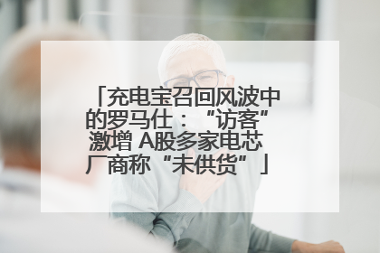 充电宝召回风波中的罗马仕：“访客”激增 A股多家电芯厂商称“未供货”