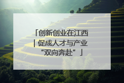 创新创业在江西｜促成人才与产业“双向奔赴”