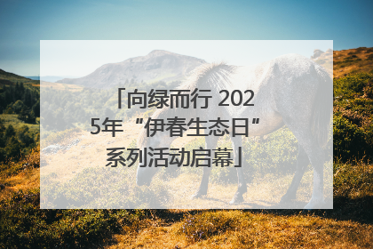 向绿而行 2025年“伊春生态日”系列活动启幕