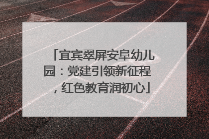 宜宾翠屏安阜幼儿园：党建引领新征程，红色教育润初心