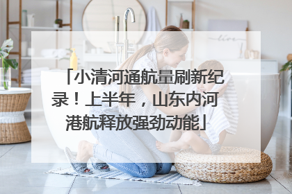 小清河通航量刷新纪录！上半年，山东内河港航释放强劲动能