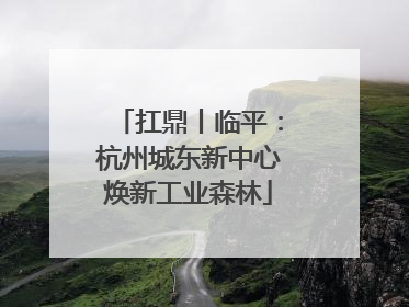 扛鼎丨临平：杭州城东新中心焕新工业森林