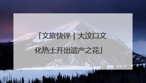 文旅快评｜大汶口文化热土开出遗产之花