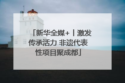 新华全媒+丨激发传承活力 非遗代表性项目聚成都