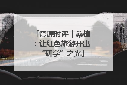 澧源时评｜桑植：让红色旅游开出“研学”之光