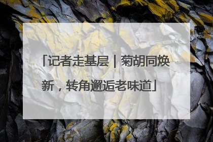 记者走基层｜菊胡同焕新，转角邂逅老味道