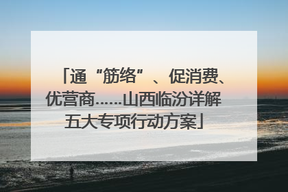 通“筋络”、促消费、优营商……山西临汾详解五大专项行动方案