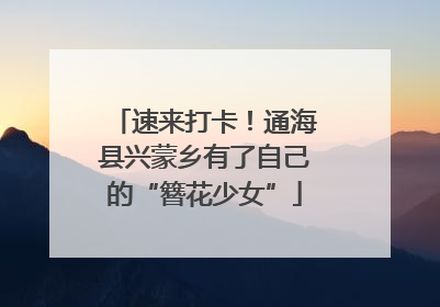 速来打卡！通海县兴蒙乡有了自己的“簪花少女”