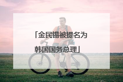 金民锡被提名为韩国国务总理