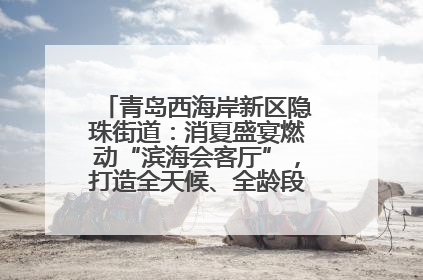 青岛西海岸新区隐珠街道：消夏盛宴燃动“滨海会客厅”，打造全天候、全龄段消费生态圈