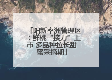 阳新率洲管理区：鲜桃“接力”上市 多品种拉长甜蜜采摘期