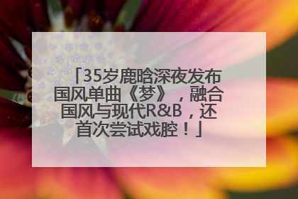 35岁鹿晗深夜发布国风单曲《梦》，融合国风与现代R&B，还首次尝试戏腔！