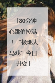 80分钟心跳值拉满！“极地大马戏”今日开耍